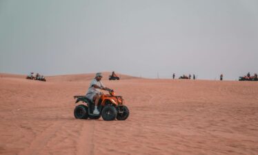 desert safari with quad bike