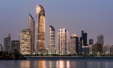 Skyline of Abu Dhabi