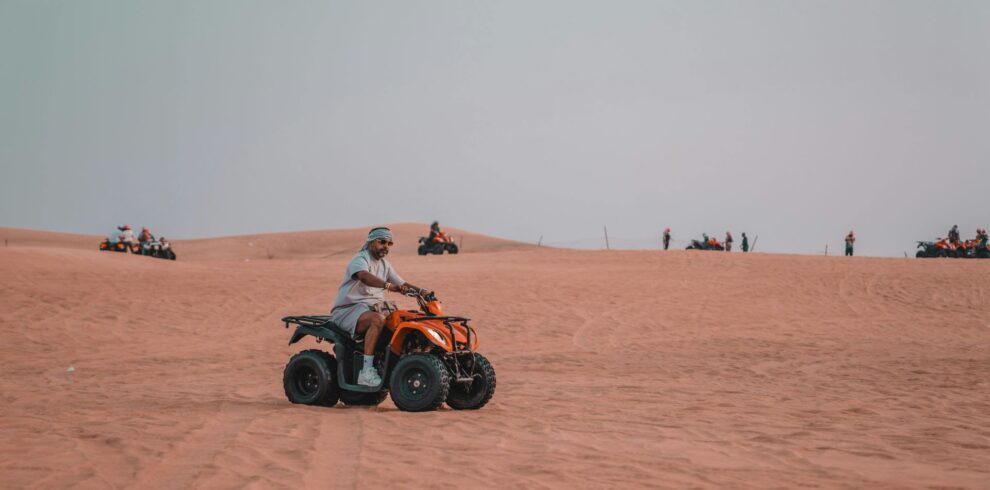 desert safari with quad bike