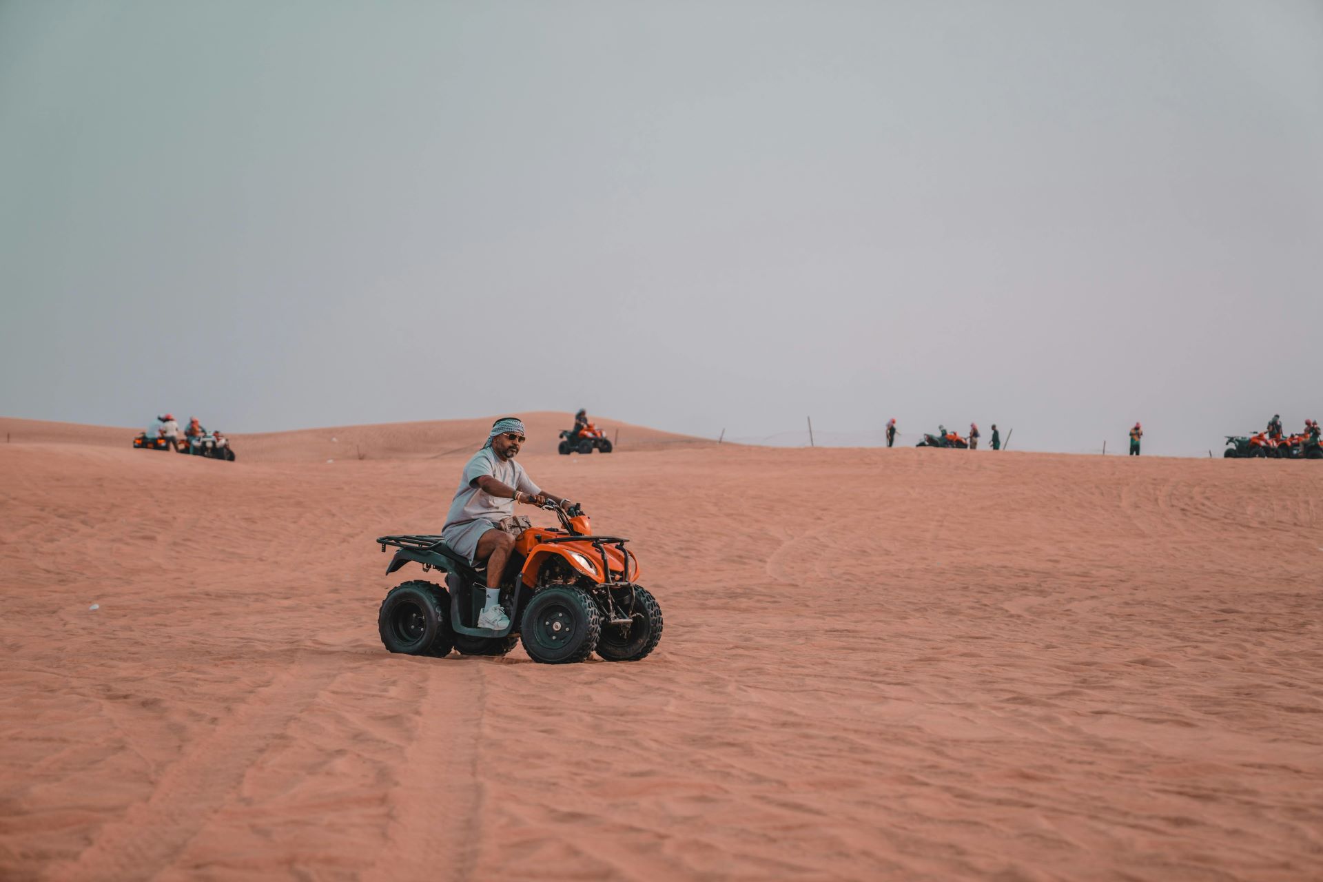 desert safari with quad bike